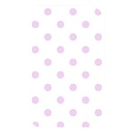 Polka Dots - Thistle Violet on White Memory Card Reader (Rectangular)