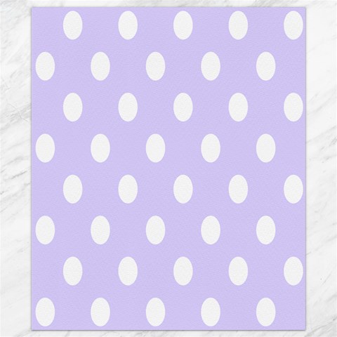 Polka Dots 8.15 x9.66  Canvas - 1