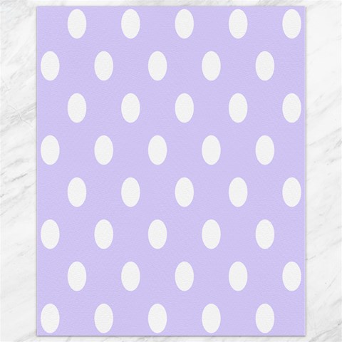 Polka Dots 10.95 x13.48  Canvas - 1
