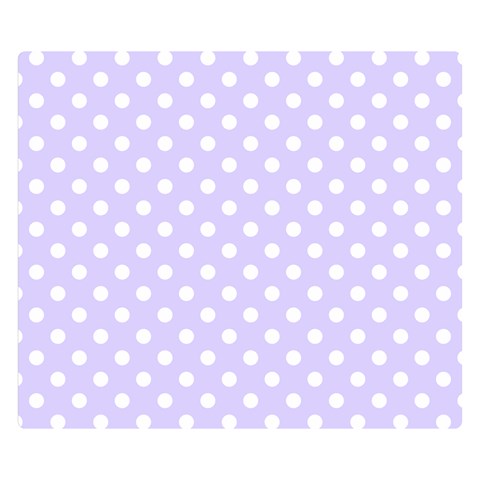 Polka Dots 50 x40  Blanket Front