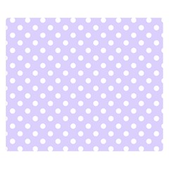 Polka Dots 50 x40  Blanket Front