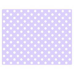 Polka Dots 60 x50  Blanket Back