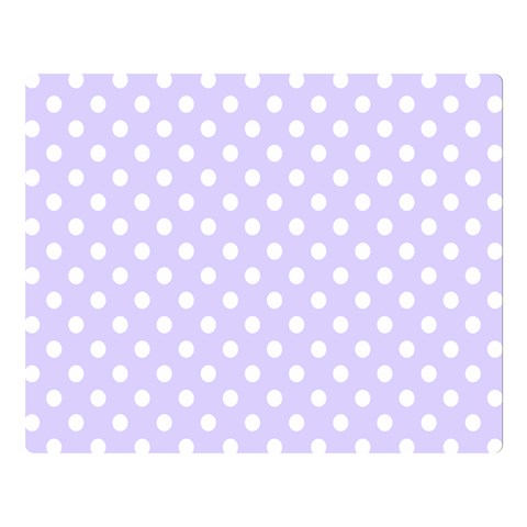 Polka Dots 80 x60  Blanket Front