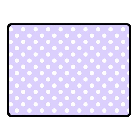 Polka Dots 50 x40  Blanket Front