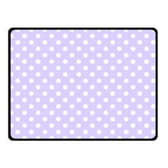 Polka Dots 45 x34  Blanket Back