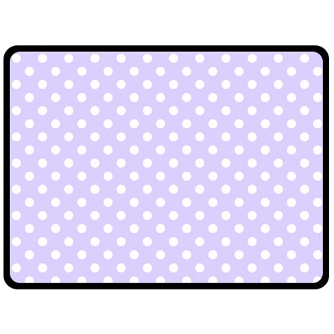 Polka Dots 80 x60  Blanket Front