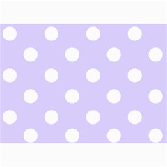Polka Dots 7 x5  Photo Card - 2
