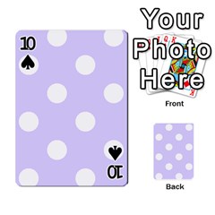 Polka Dots Front - Spade10