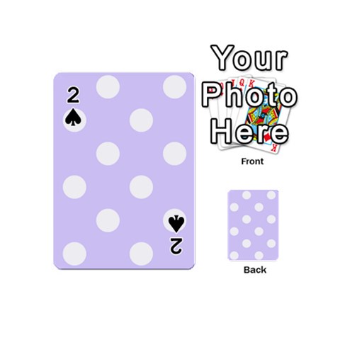 Polka Dots Front - Spade2