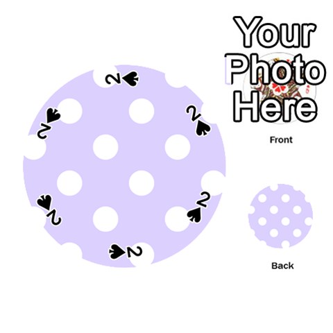 Polka Dots Front - Spade2