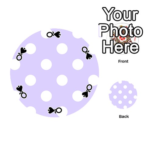 Queen Polka Dots Front - SpadeQ