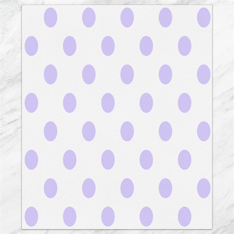 Polka Dots 8.15 x9.66  Canvas - 1