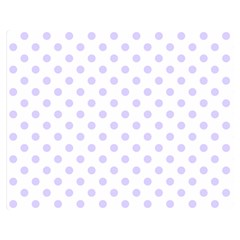 Polka Dots 60 x50  Blanket Back