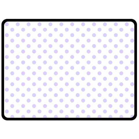 Polka Dots 80 x60  Blanket Front