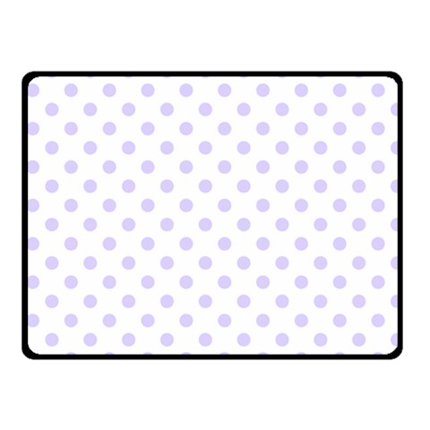 Polka Dots 50 x40  Blanket Front