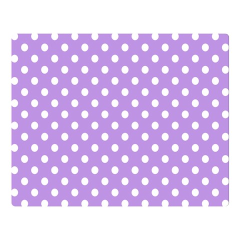 Polka Dots 80 x60  Blanket Front