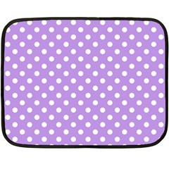 Polka Dots 35 x27  Blanket Back