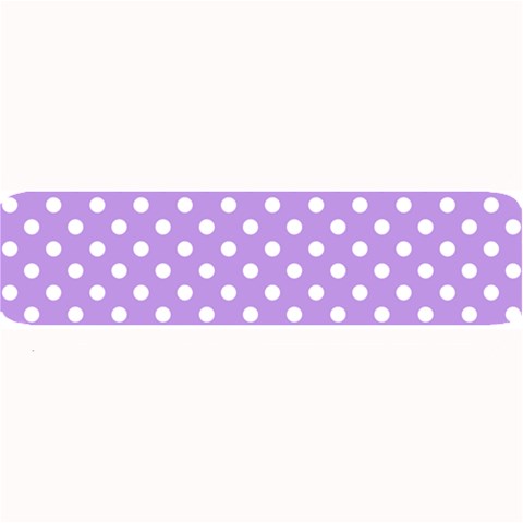 Polka Dots 32 x8.5  Bar Mat