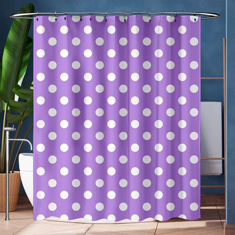 Polka Dots 60 x72  Curtain