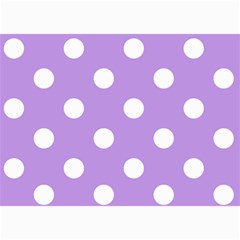 Polka Dots 7 x5  Photo Card - 2