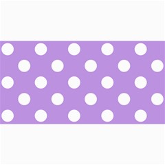 Polka Dots 8 x4  Photo Card - 2