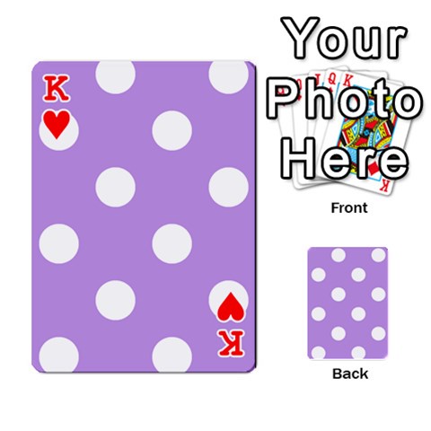 King Polka Dots Front - HeartK