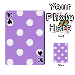 Polka Dots Front - Spade10