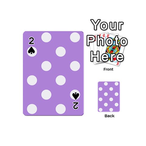 Polka Dots Front - Spade2