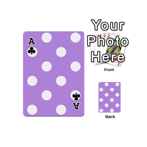 Ace Polka Dots Front - ClubA