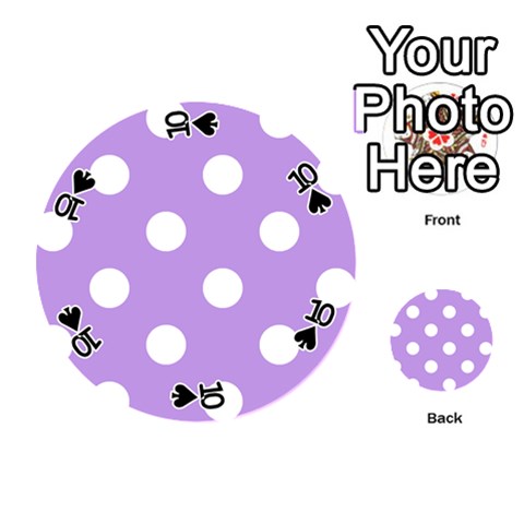 Polka Dots Front - Spade10