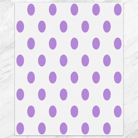 Polka Dots 10.95 x13.48  Canvas - 1
