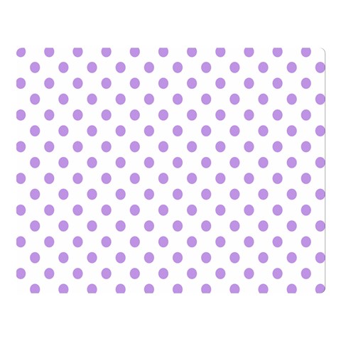 Polka Dots 80 x60  Blanket Front