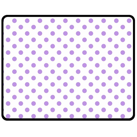 Polka Dots 60 x50  Blanket Front