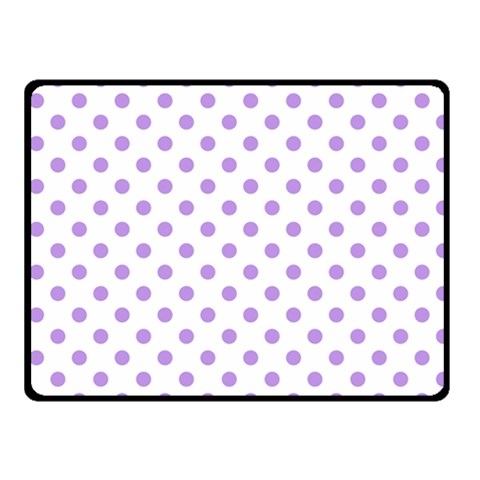 Polka Dots 50 x40  Blanket Front