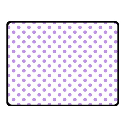 Polka Dots 45 x34  Blanket Front