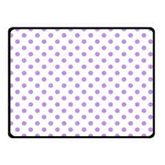 Polka Dots 45 x34  Blanket Back