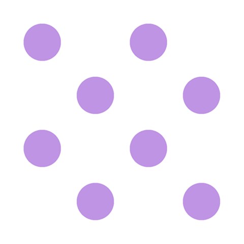 Polka Dots 3.75 x3.75  Memopad