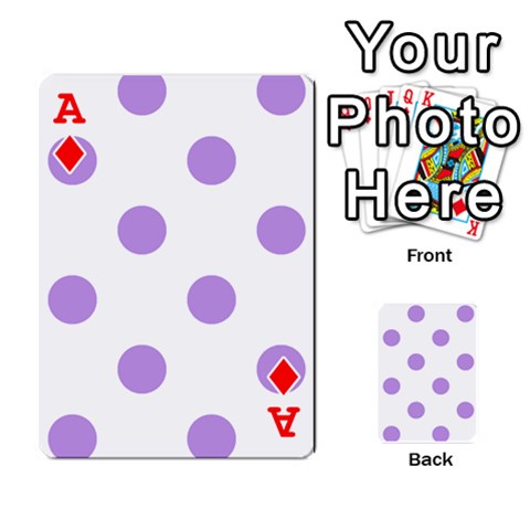 Ace Polka Dots Front - DiamondA