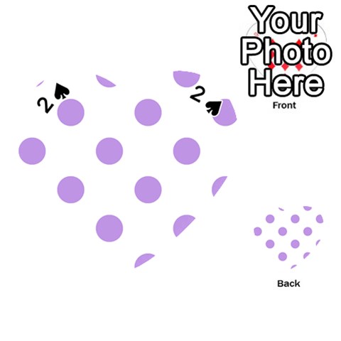 Polka Dots Front - Spade2