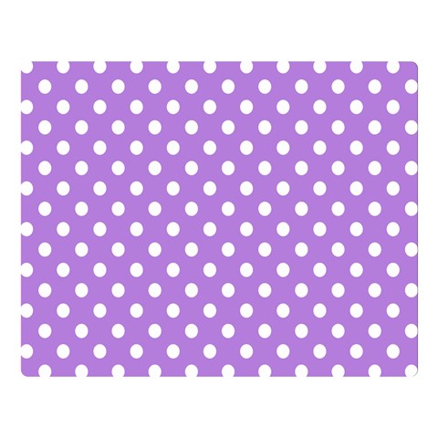 Polka Dots 80 x60  Blanket Front