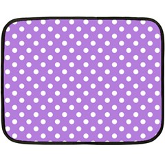 Polka Dots 35 x27  Blanket Back