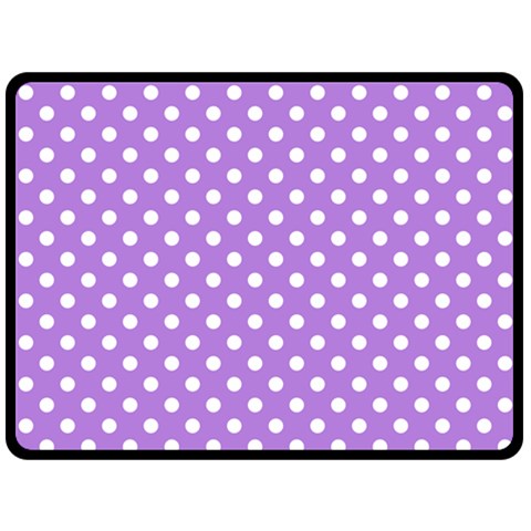 Polka Dots 80 x60  Blanket Front