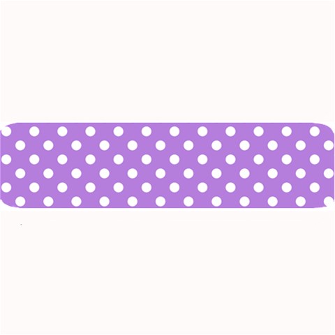 Polka Dots 32 x8.5  Bar Mat