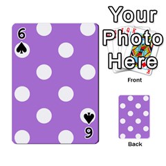 Polka Dots Front - Spade6