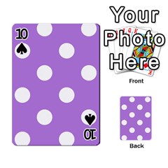 Polka Dots Front - Spade10