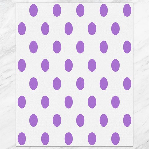 Polka Dots 10.95 x13.48  Canvas - 1
