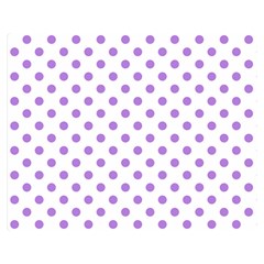 Polka Dots 60 x50  Blanket Back