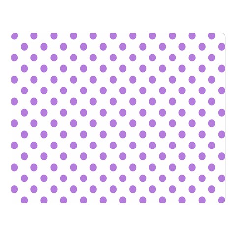 Polka Dots 80 x60  Blanket Front