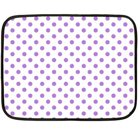 Polka Dots 35 x27  Blanket Front
