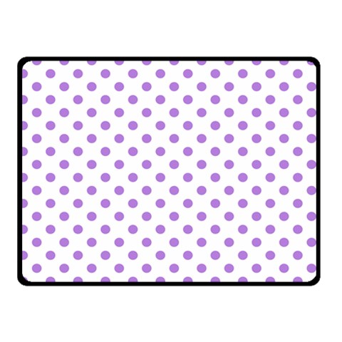 Polka Dots 45 x34  Blanket Front